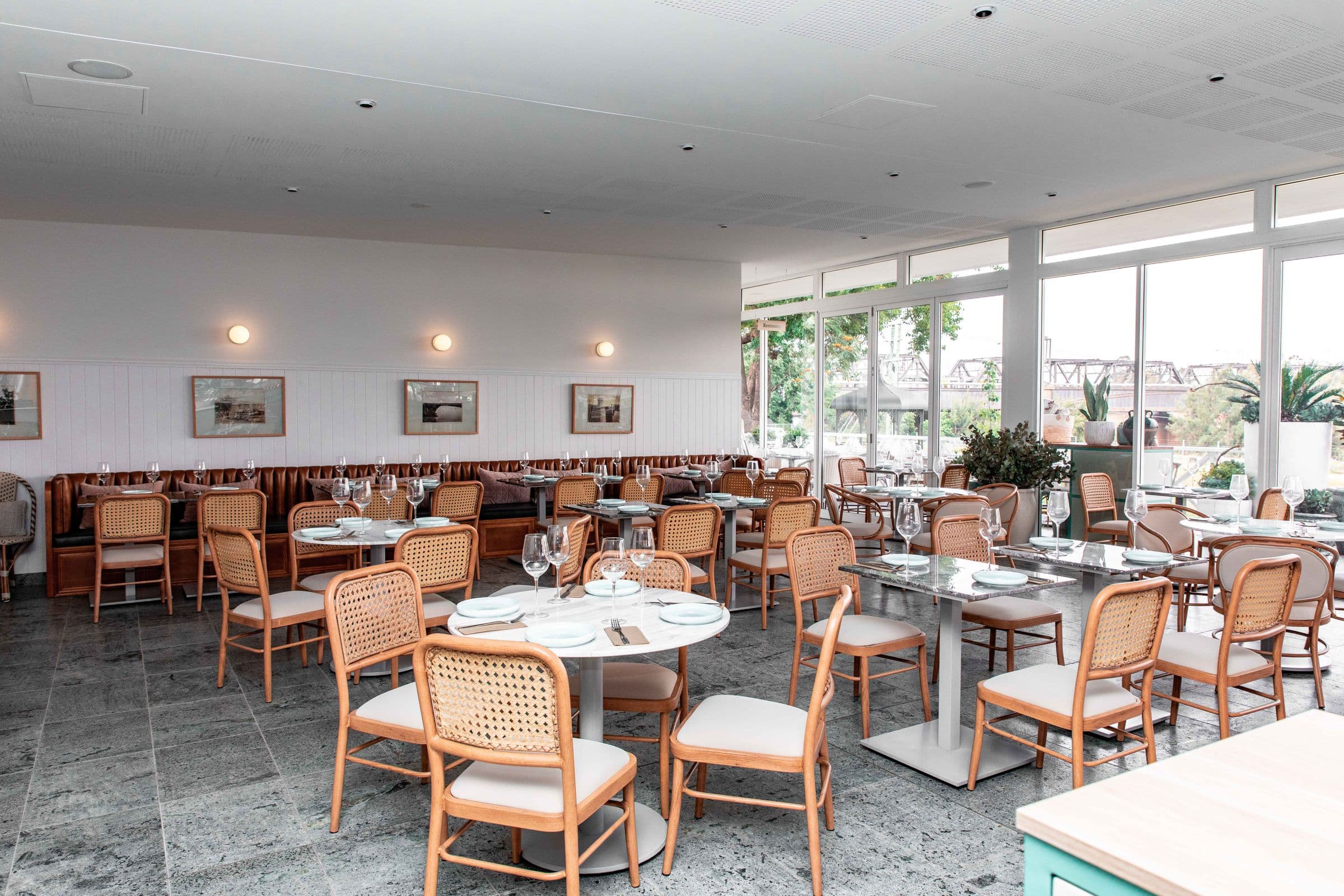 The dining room at 8 East